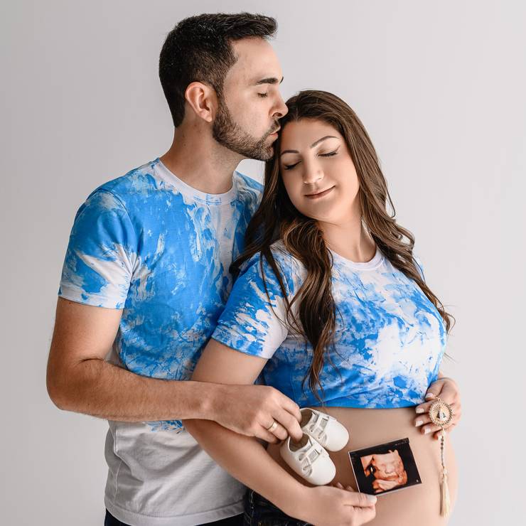 Gestante de Jalini e Rafael