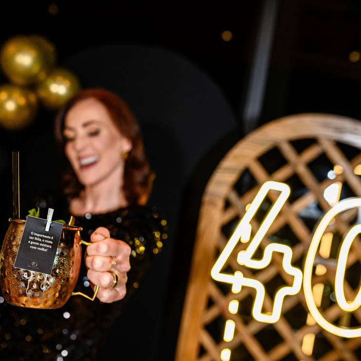 Aniver Adulto de Aniver 40 anos Daniela Kliemann