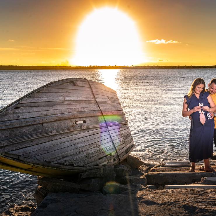 Família de Alex e Isabelle