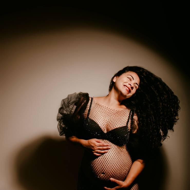 Gestante de Juliana - a espera do Deive