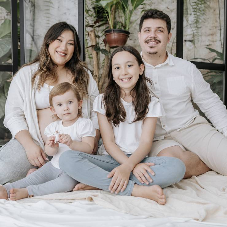 Gestante de Tiye à espera de Mateus