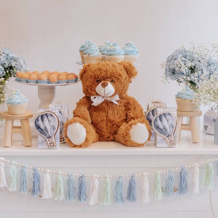 Chá de bebe e revelação  de Adriana & Lucas à espera de Murilo