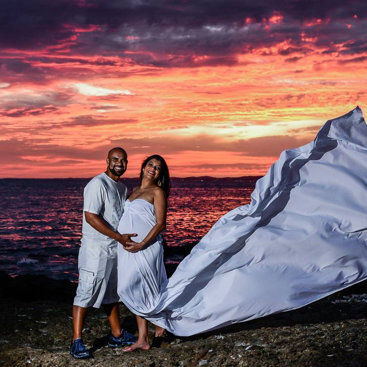 Gestante de Ensaio Gestante - Esperando Lavínia 