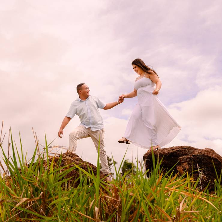 SESSÃO FOTOGRÁFICA de LURIE E JEFFERSON