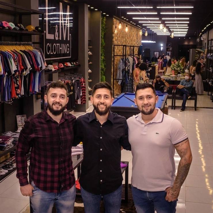 EVENTOS de REINAUGURAÇÃO L&M CLOTHING