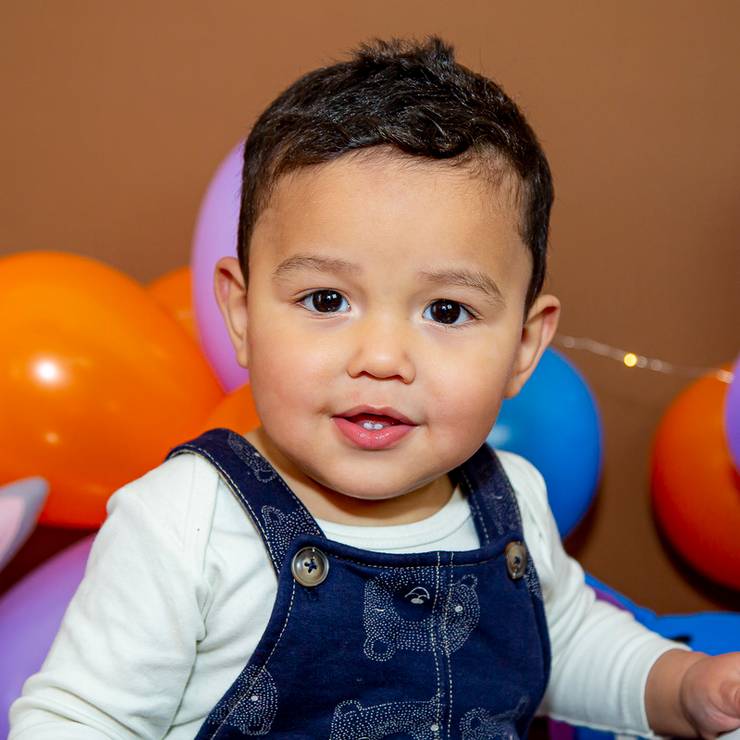 Ensaio Infantil de Smash the Cake do Noah