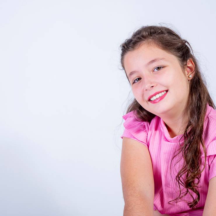 Ensaio Infantil de Ensaio de 10 anos da Sofia