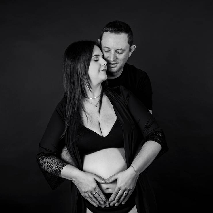 Gestantes de Ensaio gestante Tais e Vande