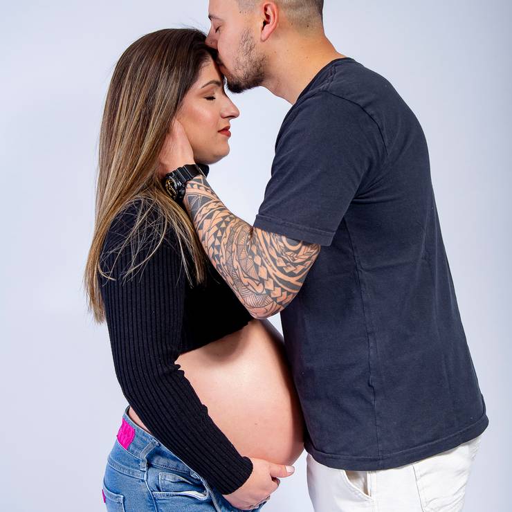 Gestantes de Ensaio gestante Carine e SIdi