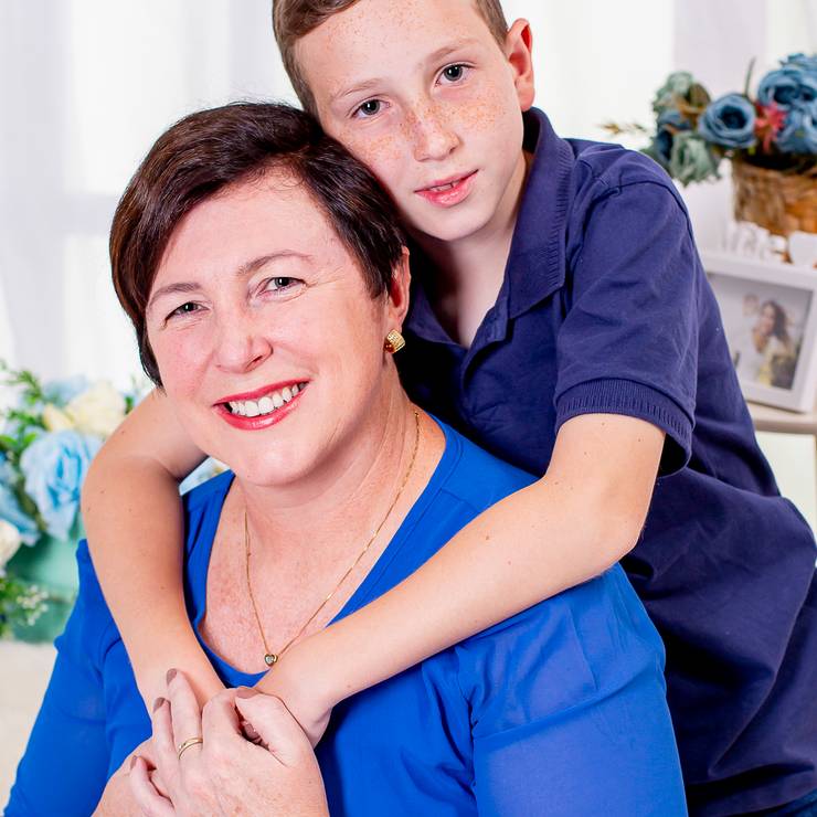 Ensaios Estúdio de Ensaio mãe e filho Fabi e Henrique