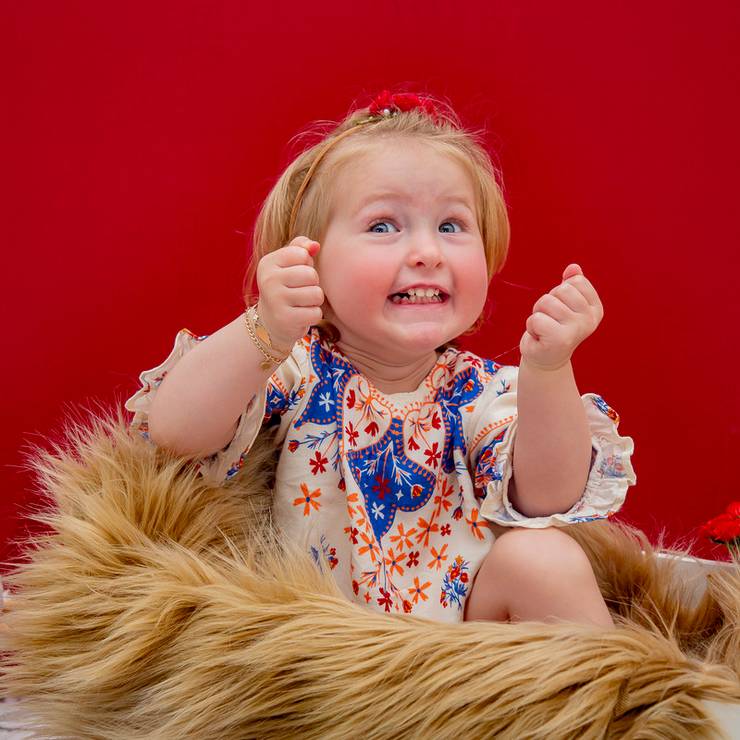 Ensaio Infantil de Ensaio da Luísa 