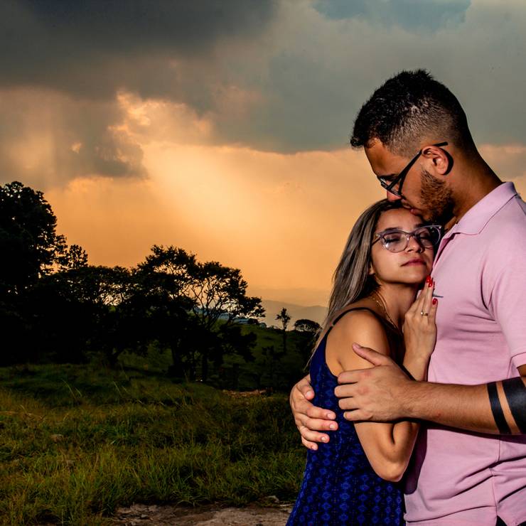 Ensaio de Sabrina e Gabriel