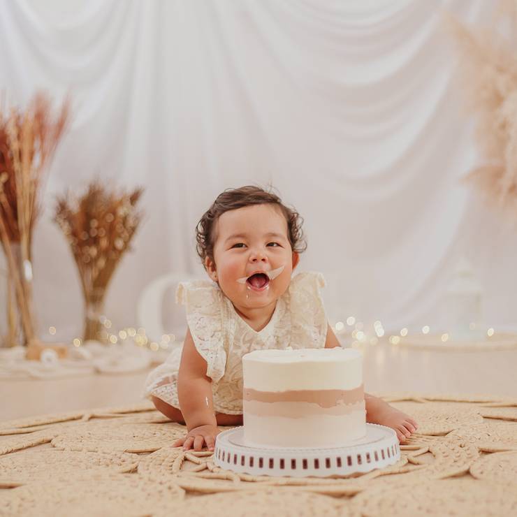 Smash the Cake de 1 aninho da Laura