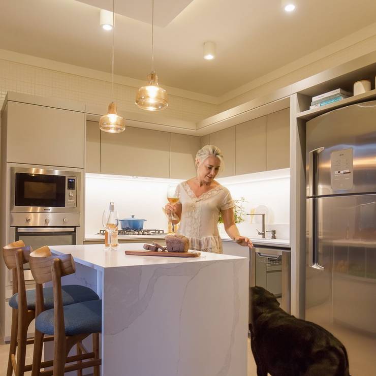 Arquitetura de Cozinha da residência