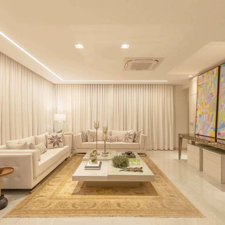 Arquitetura de Apartamento clássico do casal