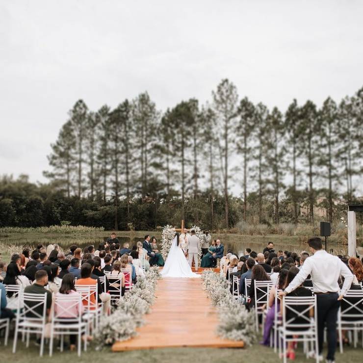 Cerimônia de Cerimônia no Lago