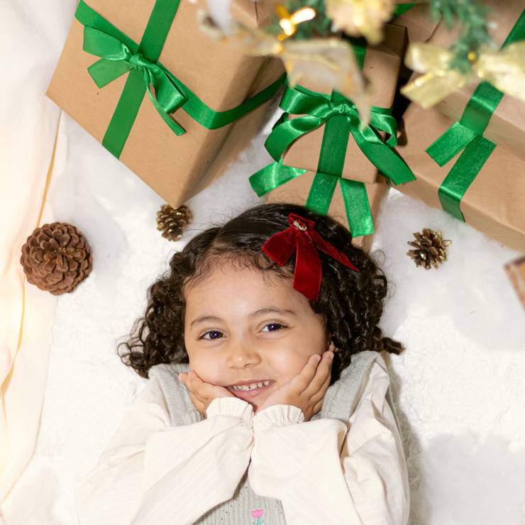 Família de Ensaio de Natal