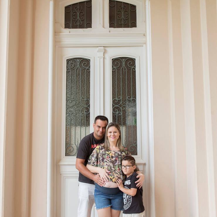 Ensaios fotográficos de À espera de Murilo - Grazi + Vinicius