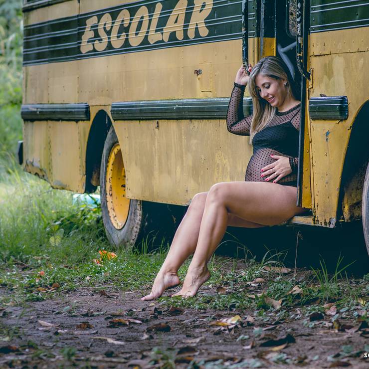 Gestante de Carol Chiesse