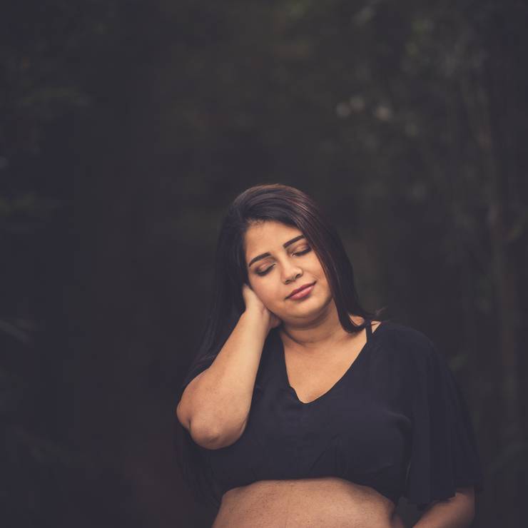 Gestante de Fernanda Regal