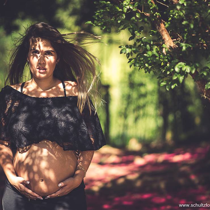 Gestante de Lia Magalhães 