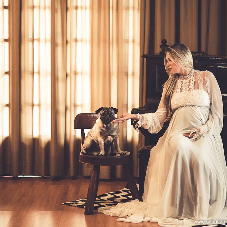 Gestante de Thabata Braga