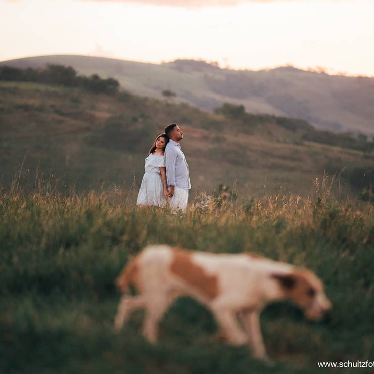 Pr&eacute; - casamento de Ezequiel e Laura