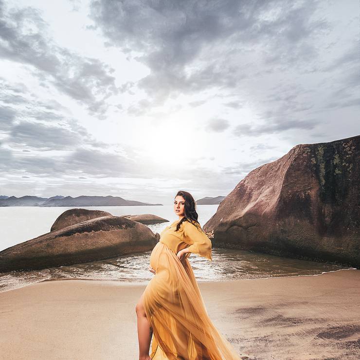 Gestante de Maysa Lins