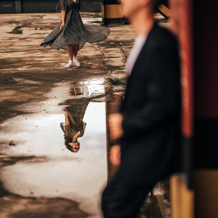 Pr&eacute; - casamento de Jociana Flores e Ismael de Souza