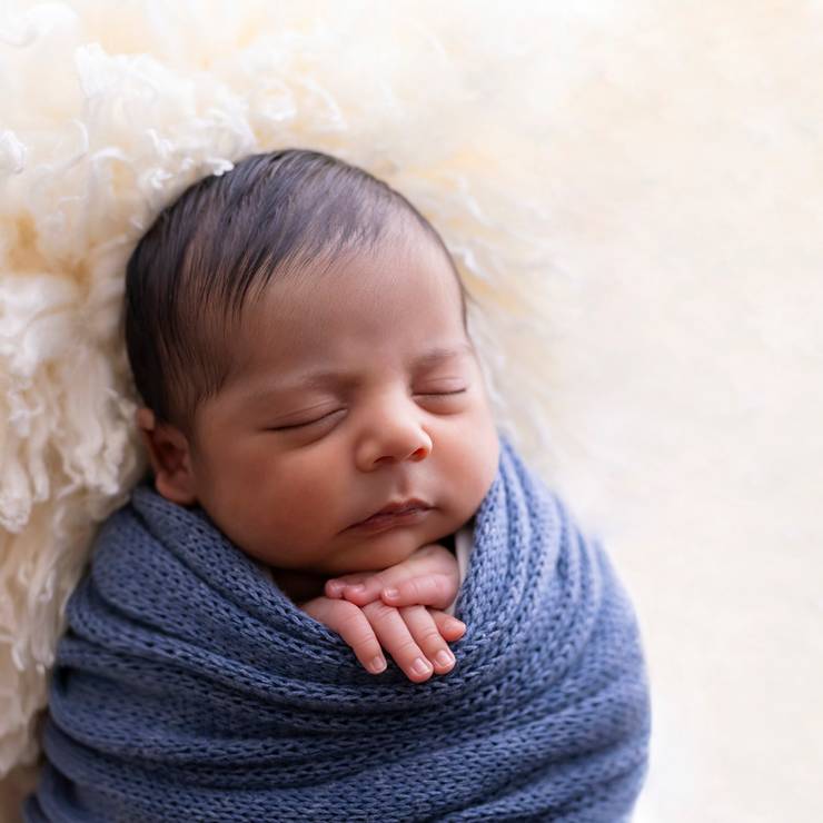 NEWBORN de Fotógrafa em Caraguatatuba - Especialista newborn - Recém nascido Miguel