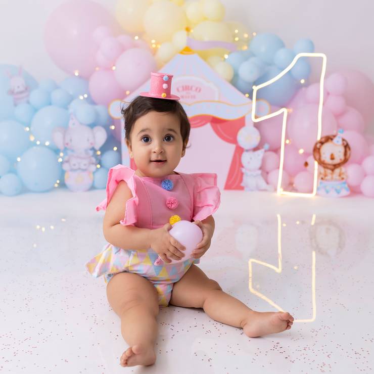 SMASH THE CAKE de Smash the Cake Circo da Mayte | Ensaio de 1 Ano em Estúdio em Caraguatatuba