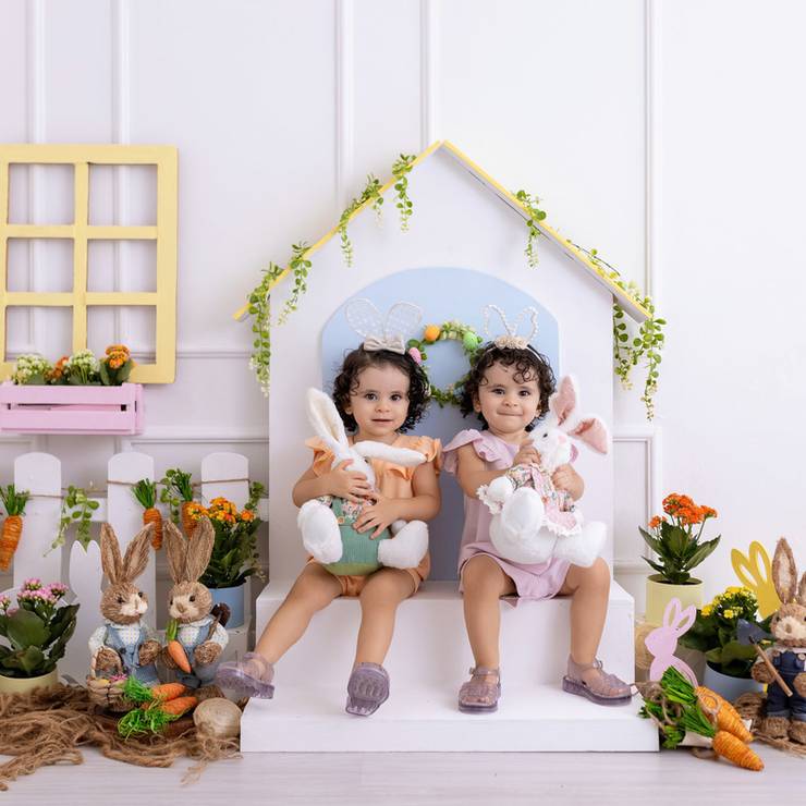 PÁSCOA 2026 de Chá com os Coelhos da Lara e Luiza - Especial de Páscoa 2026