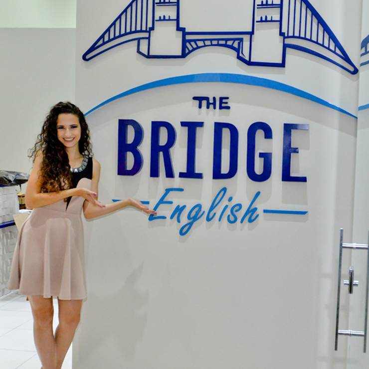 ENSAIO E EVENTOS de Inauguração da nova Escola de Inglês The Bridge English