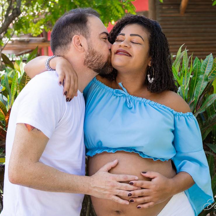 Gestante de Doce Espera de Samuel