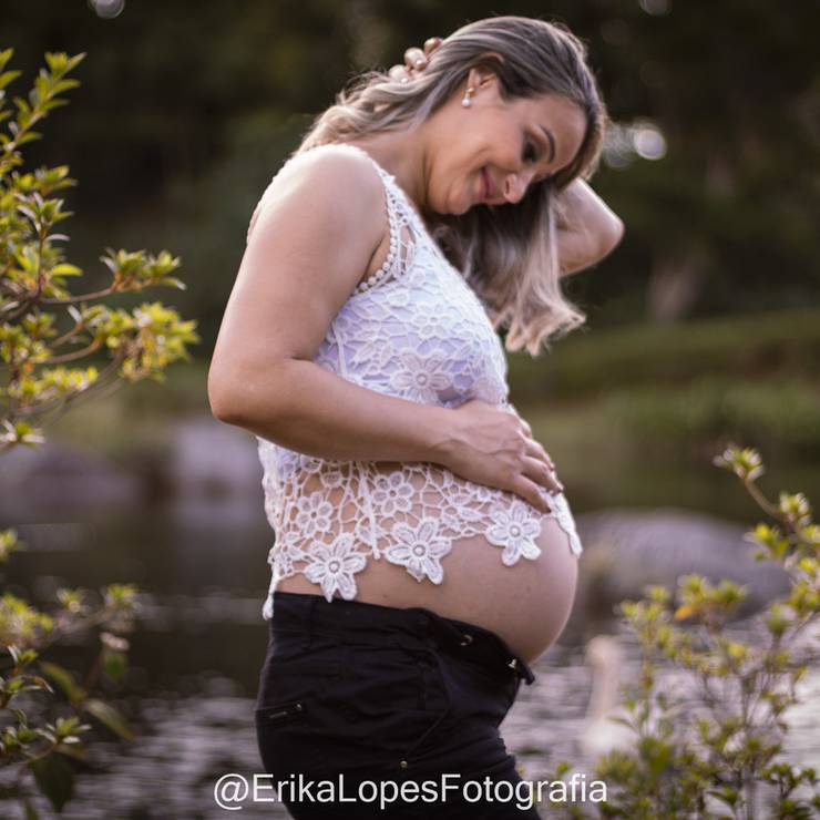 Gestante de A espera de Eloah