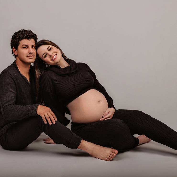 GESTANTE de A espera da Manu