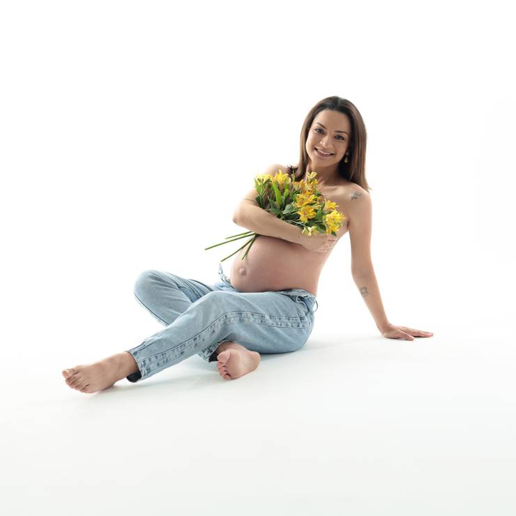 Ensaio Gestante de Clarissa Barbieri