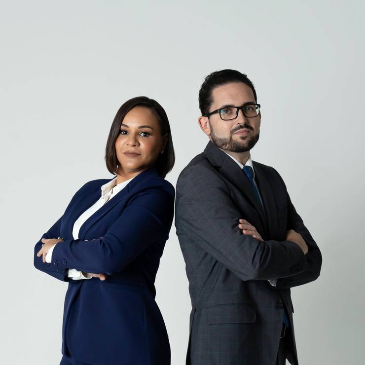 Retrato Corporativo de Marcela e Murilo