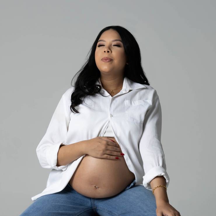 Ensaio Gestante de Thalyta dos Santos