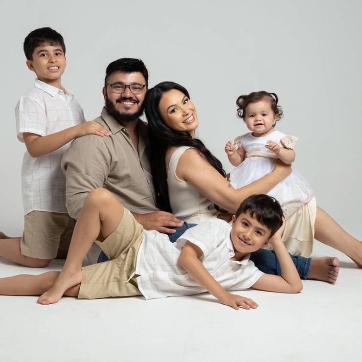 Ensaio Família de Ligia Moreira e Família