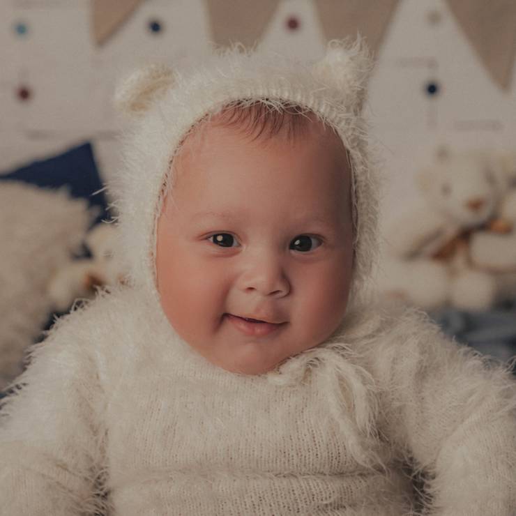 Crianças de Anthony 4 meses