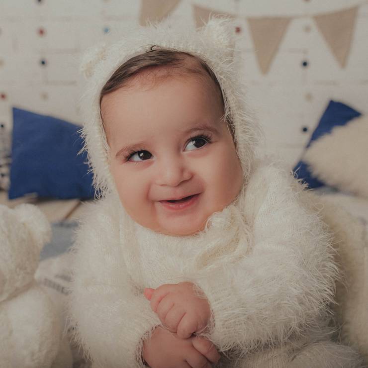 Crianças de Lucca 8 meses