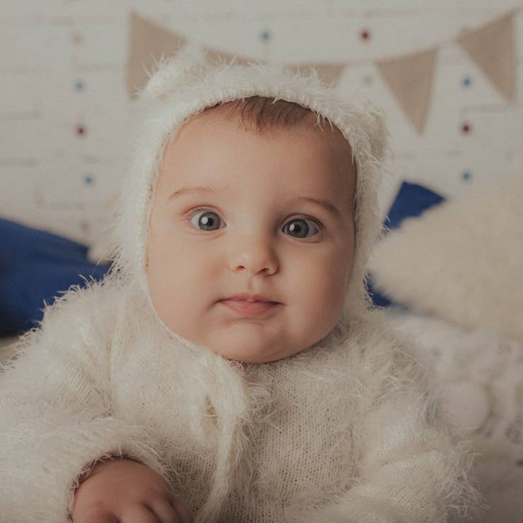 Crianças de Miguel 5 meses