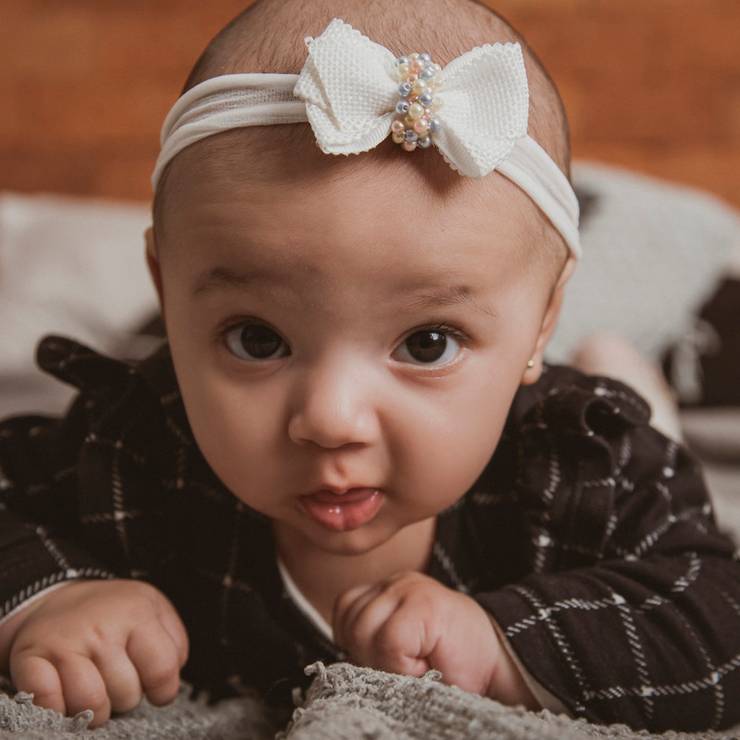 Crianças de Alicia 4 meses