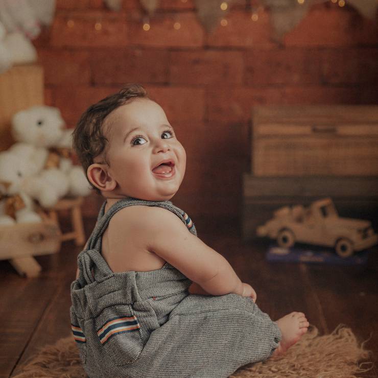 Crianças de Lucca 10 meses