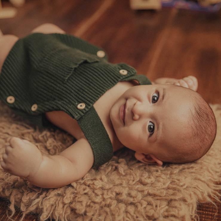 Crianças de Ravi 3 meses