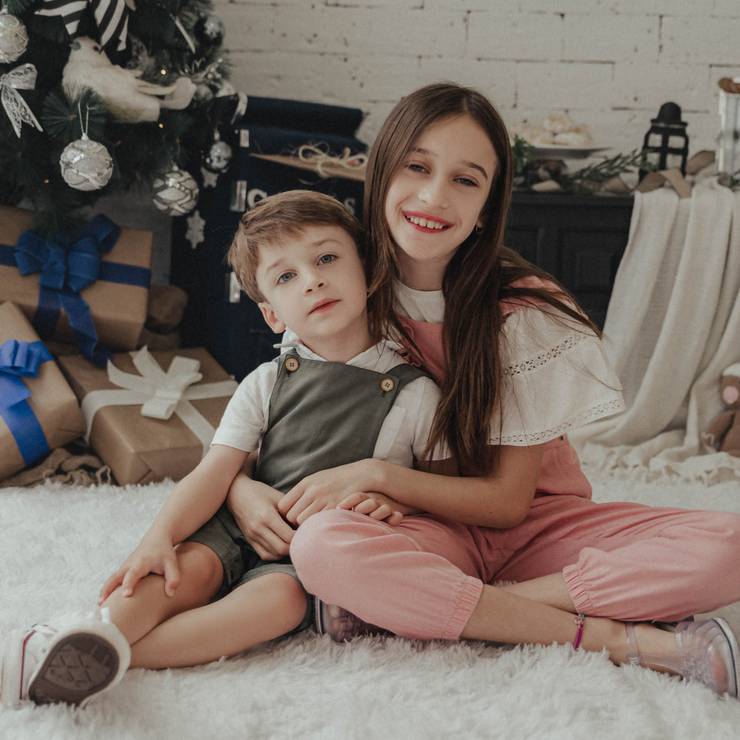 Crianças de Isabela e Eduardo Picolli - NATAL FAZ DE CONTA