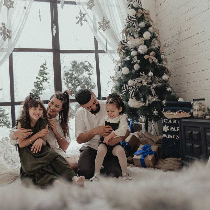 Crianças de Lorena e Laura - NATAL FAZ DE CONTA