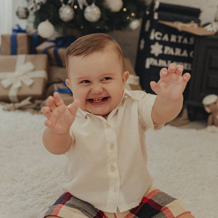 Crianças de Pietra e Gael - NATAL FAZ DE CONTA