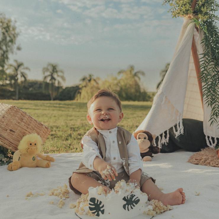 Smash The Cake de Nicolas - 12 meses